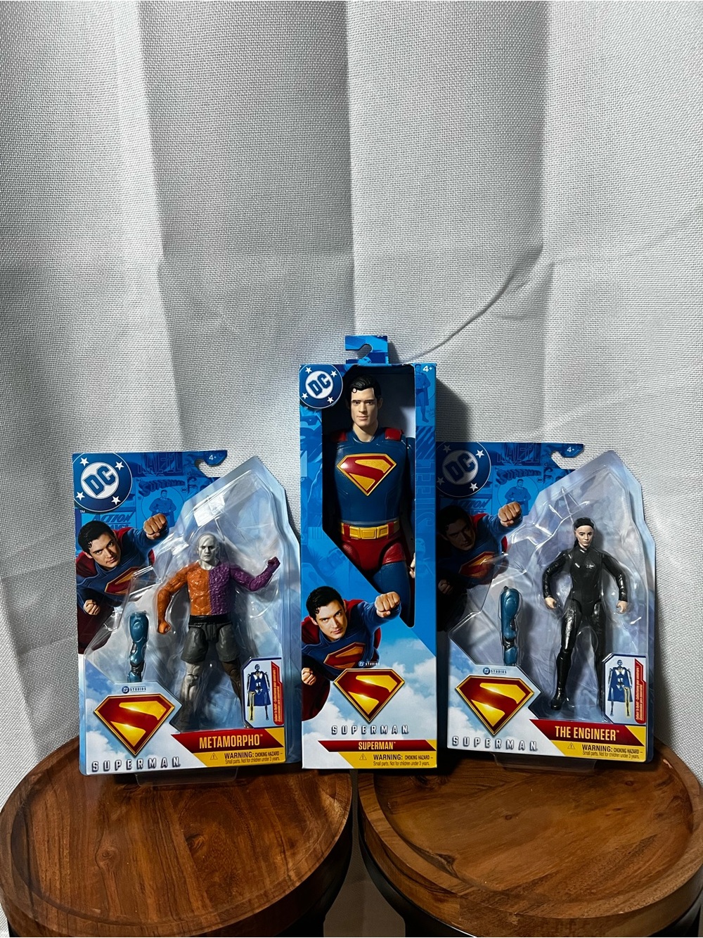 DC -Spin Master - The Superman Movie - Superman, The Engineer & Metamorpho